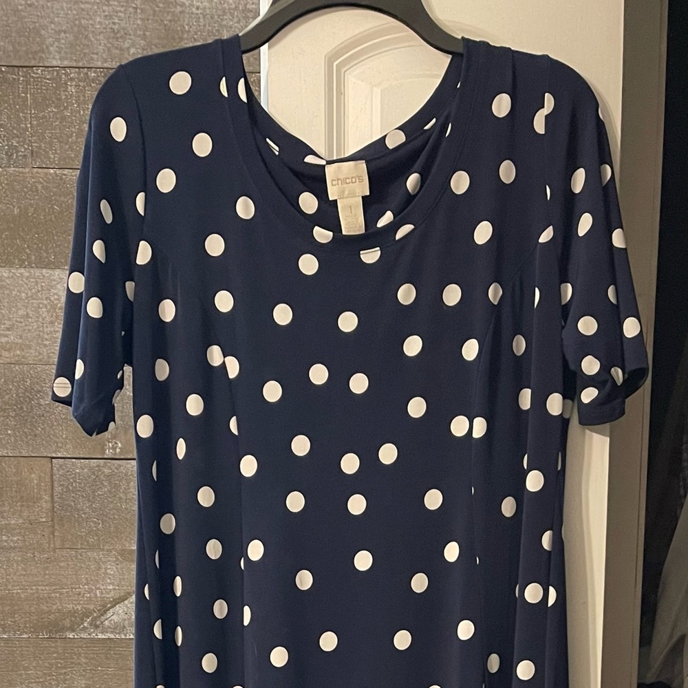 Chicos polka dotted dress